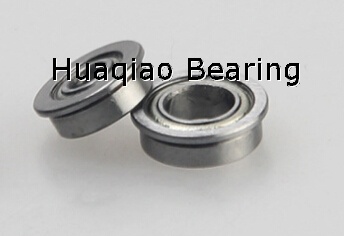 Metric chrome steel stainless steel flange bearing MF104ZZ 4X10X4mm abec-1 to abec-7 C0 radial clearance