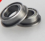 Metric chrome steel stainless steel flange bearing MF137ZZ 7X13X4mm abec-1 to abec-7 C0 radial clearance